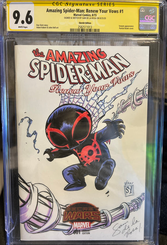 AMAZING SPIDER-MAN: RENEW YOUR VOWS #1 CGC 9.6