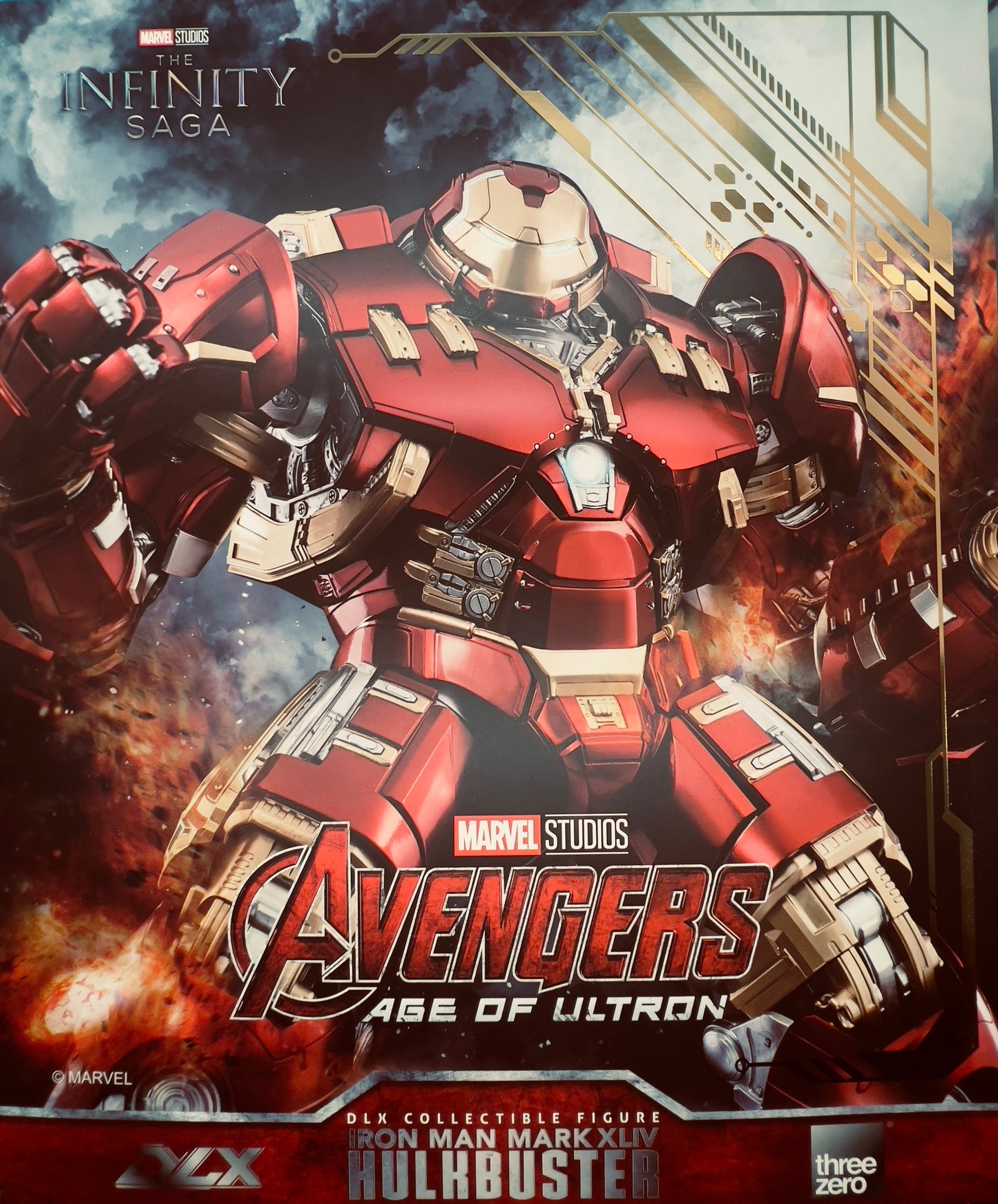 ThreeZero Infinity Saga DLX Iron Man Mark XLIV Hulkbuster