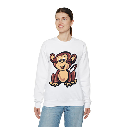 C3OA Monkey Crewneck Sweatshirt