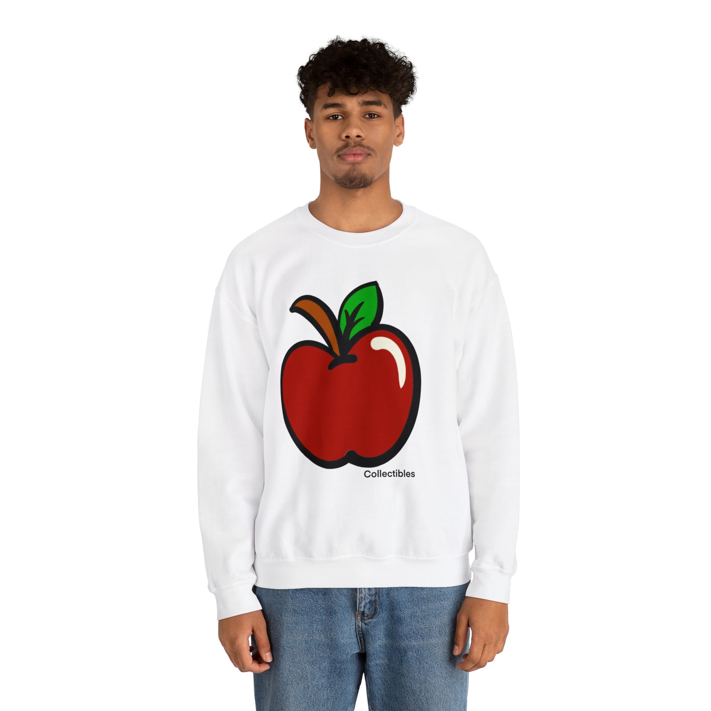 C3OA Red Apple Crewneck Sweatshirt