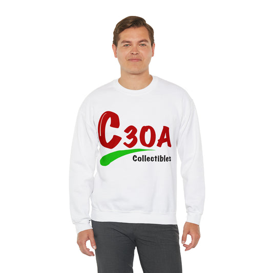 C3OA Red Brand Crewneck Sweatshirt