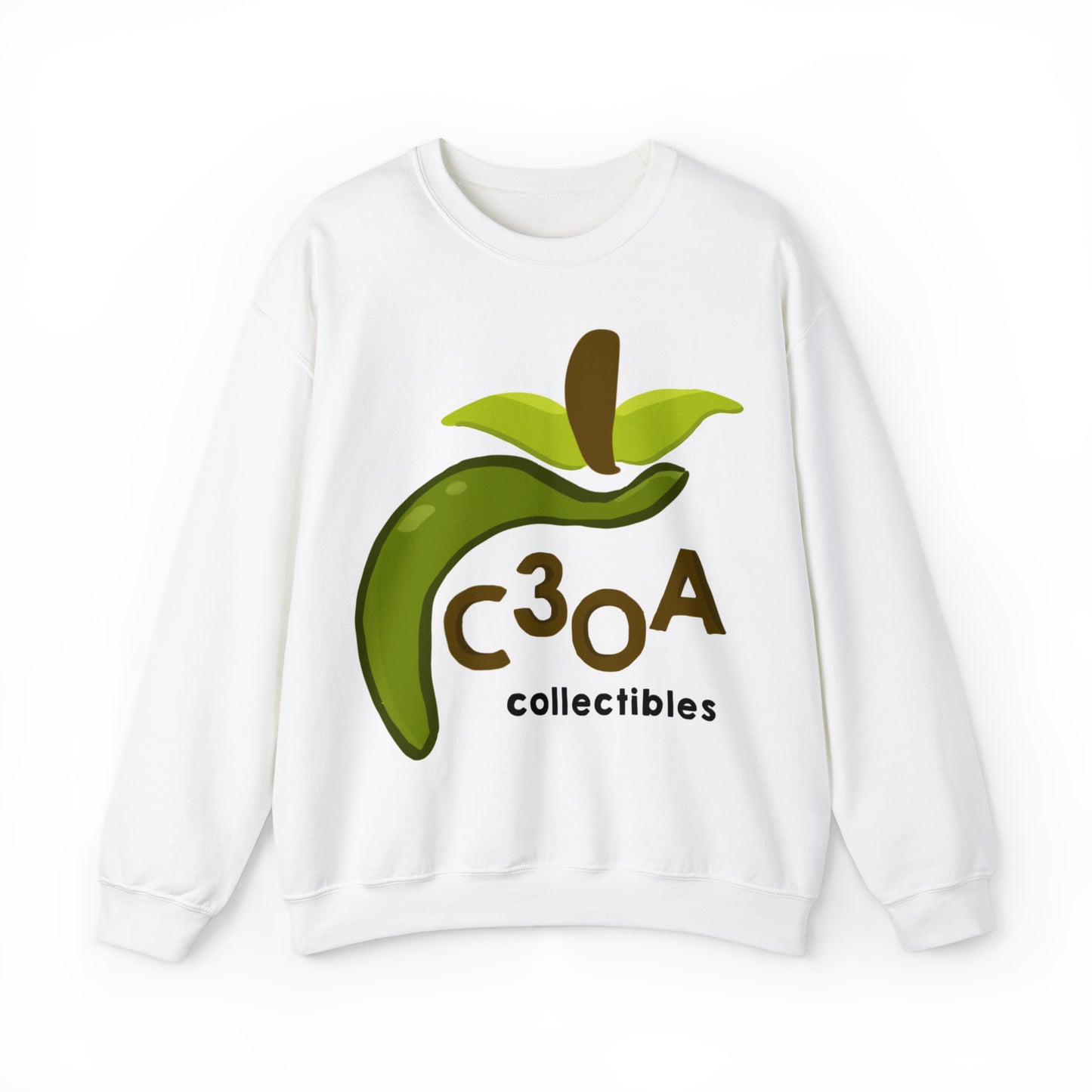 C3OA Green Apple Crewneck Sweatshirt