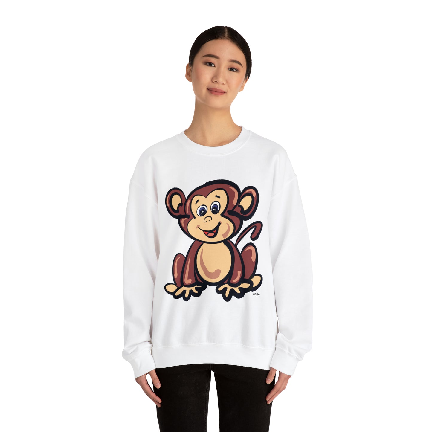 C3OA Monkey Crewneck Sweatshirt