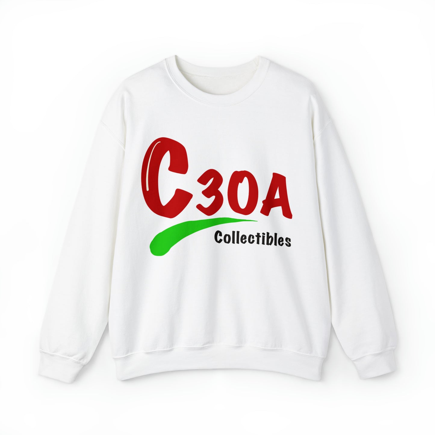 C3OA Red Brand Crewneck Sweatshirt