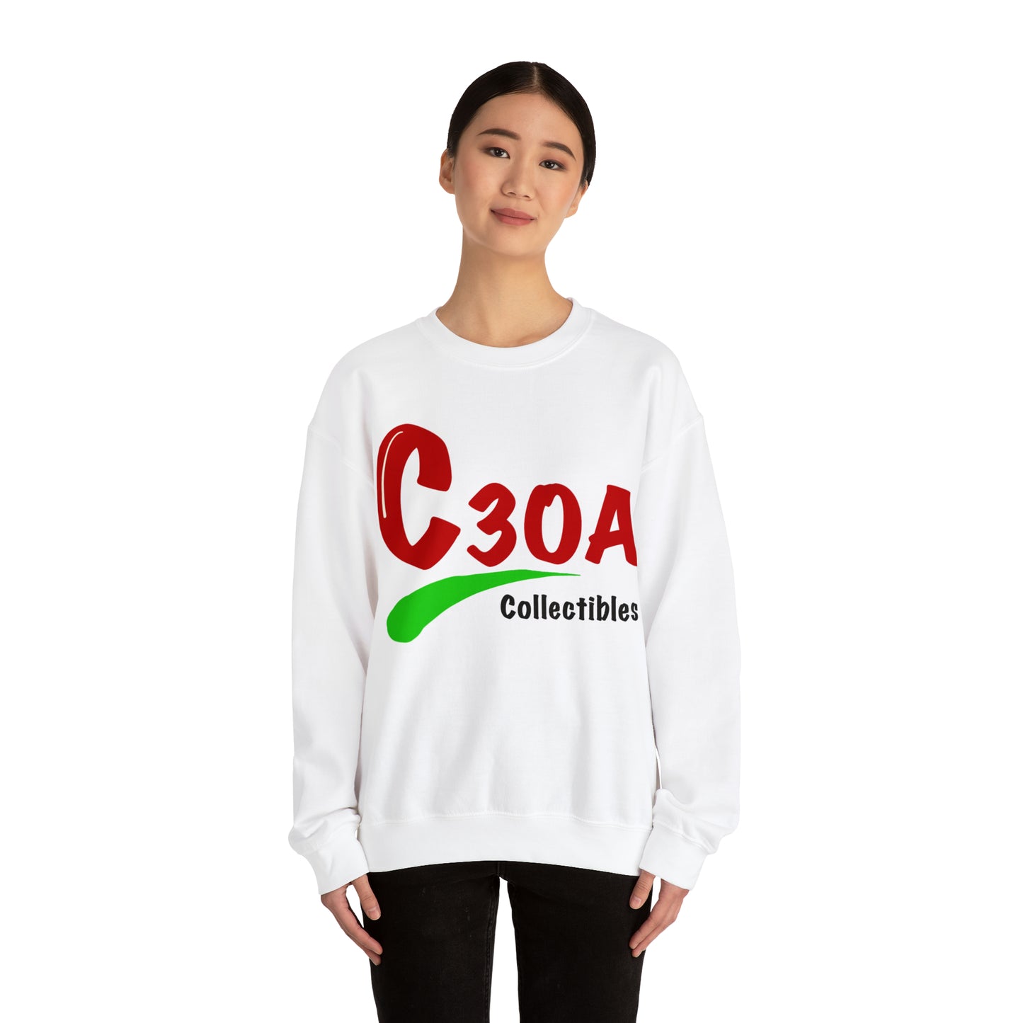 C3OA Red Brand Crewneck Sweatshirt